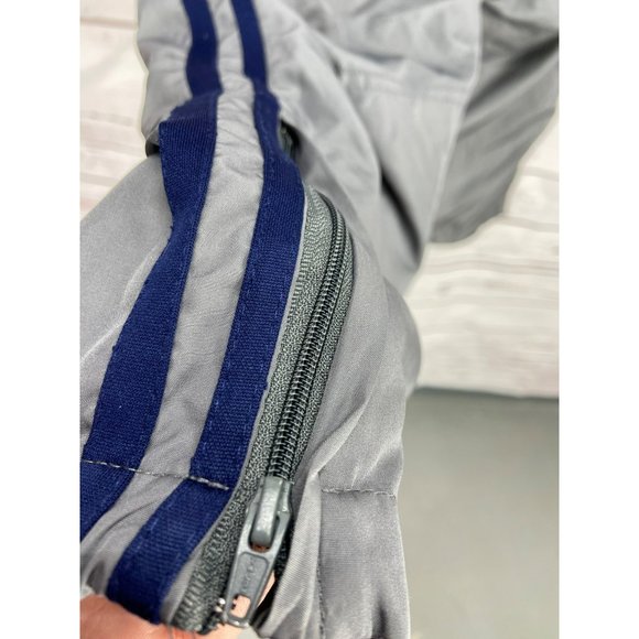 Starter Boys Size Large Gray Athletic Track Side Striped Pants - Picture 4 of 8